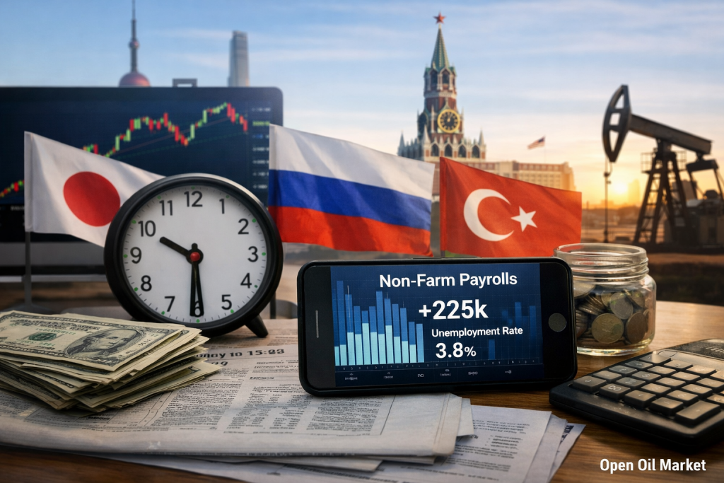 Ekonomický kalendář 3. dubna 2026: trh práce USA a světová ekonomika