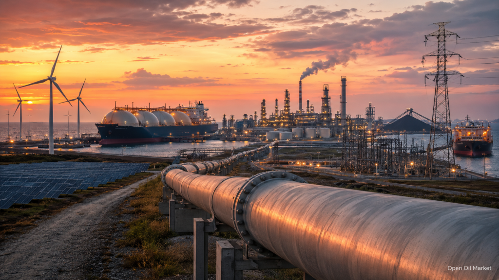 Zprávy z ropného a energetického sektoru 27. května 2026: ropa, plyn, LNG, OZE a světový energetický sektor