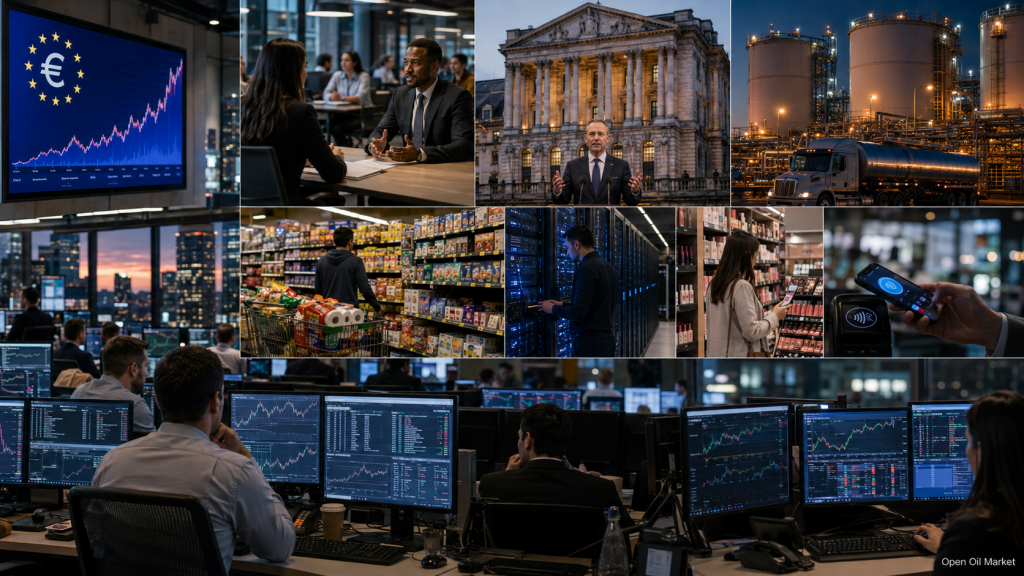 Ekonomické události a firemní zprávy 2. června 2026: CPI eurozóny, JOLTS USA, Bank of England a zprávy Dollar General, Palo Alto Networks a GitLab