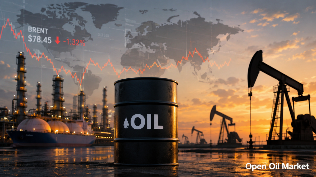 Globální trh s ropou a energetikou 13. června 2026: Brent, WTI, plyn, LNG, rafinérie, paliva a elektrická energie