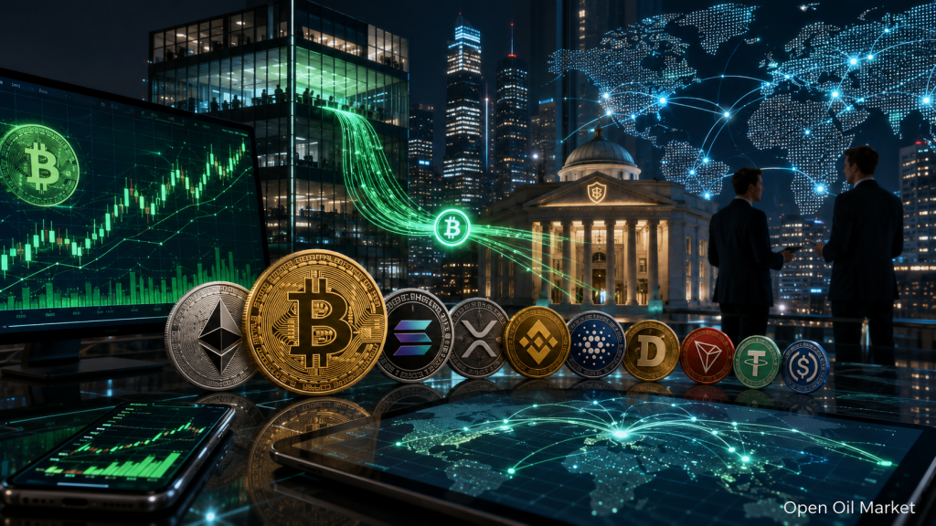 Trh kryptoměn 21. července 2026: Bitcoin si udržuje klíčovou úroveň, ETF přílivy a top 10 digitálních aktiv
