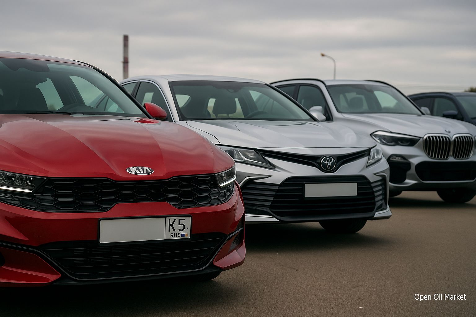 Dovozová auta v Rusku podražila: nový poplatek za likvidaci a prudký růst cen automobilů s výkonem nad 160 k.