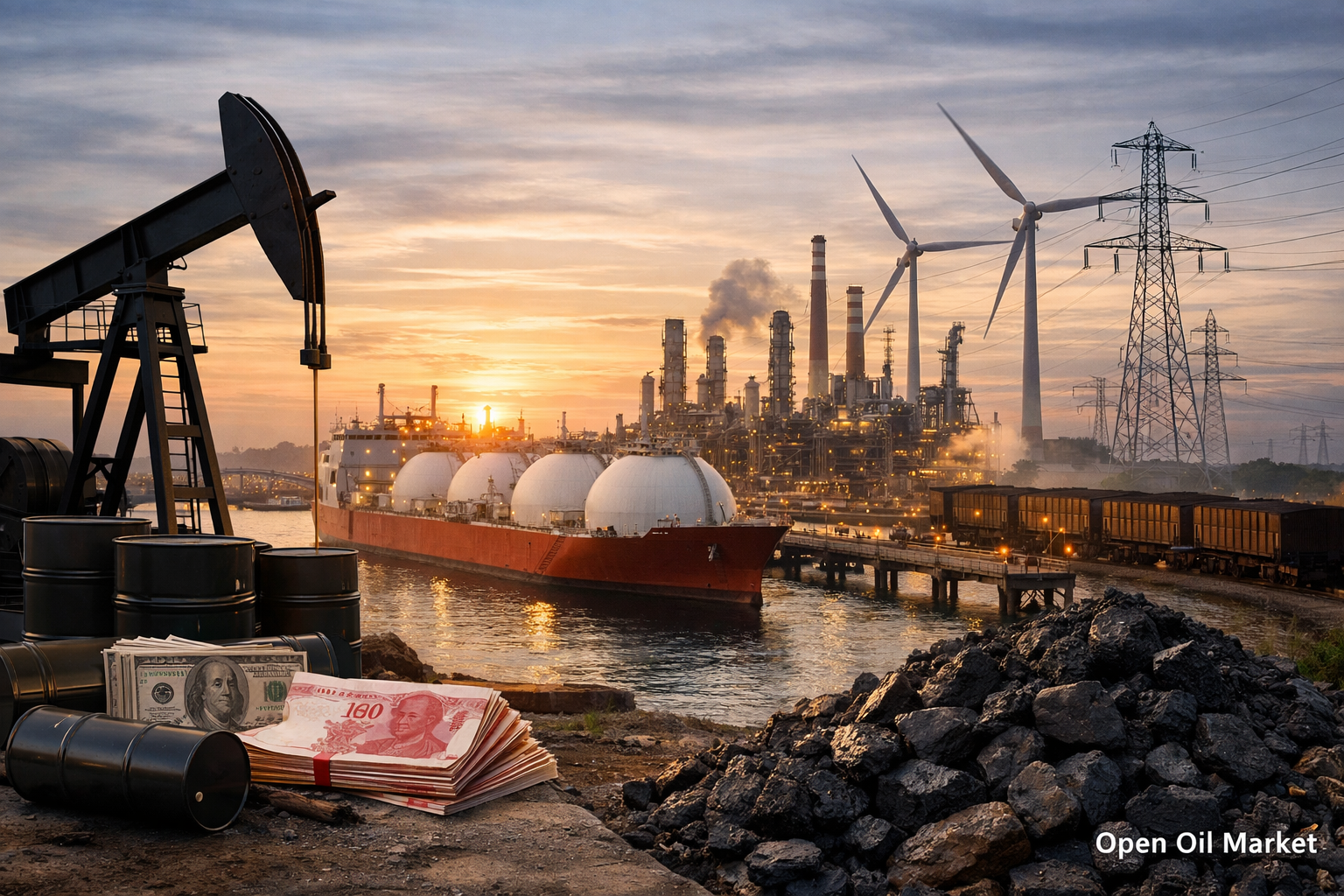 Světový energetický komplex: ropa, plyn, energetika a obnovitelné zdroje – 17. ledna 2026