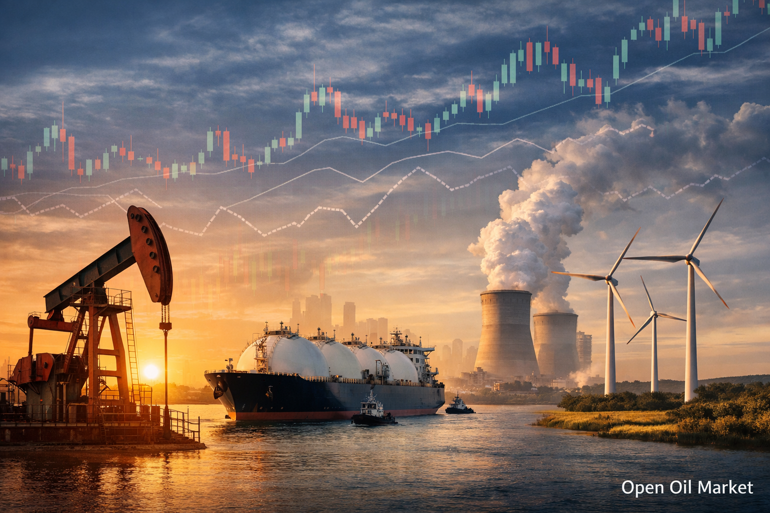 Novinky z ropného a energetického sektoru, čtvrtek 18. prosince 2025: ropa na mnohaletém minimu na pozadí nadějí na mír na Ukrajině