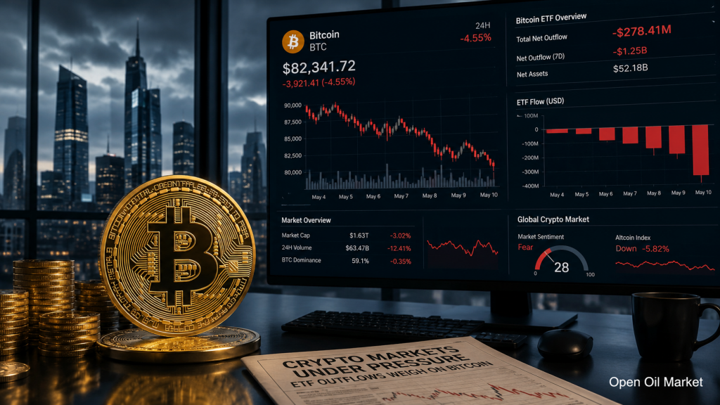 Novinky kryptoměn 2. července 2026: Bitcoin pod tlakem odlivů z ETF a pádu trhu digitálních aktiv