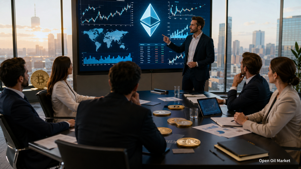 Institucionální investice a kryptorynky 22. července 2026: Bitcoin, Ethereum, ETF, digitální aktiva