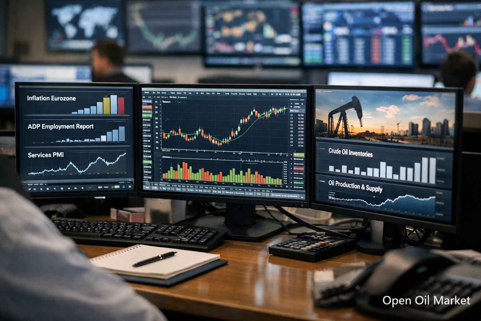 Ekonomické události a firemní zprávy — středa, 7. ledna 2026: CPI eurozóny, zpráva ADP a index ISM v USA