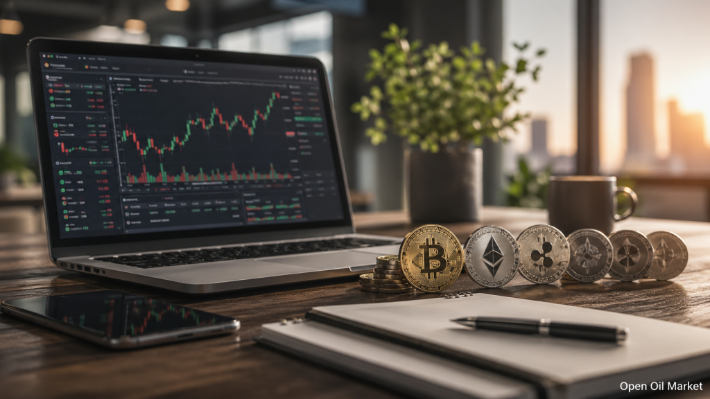 Novinky kryptoměn, pondělí, 27. dubna 2026, institucionální růst, bitcoin, ethereum, globální trh
