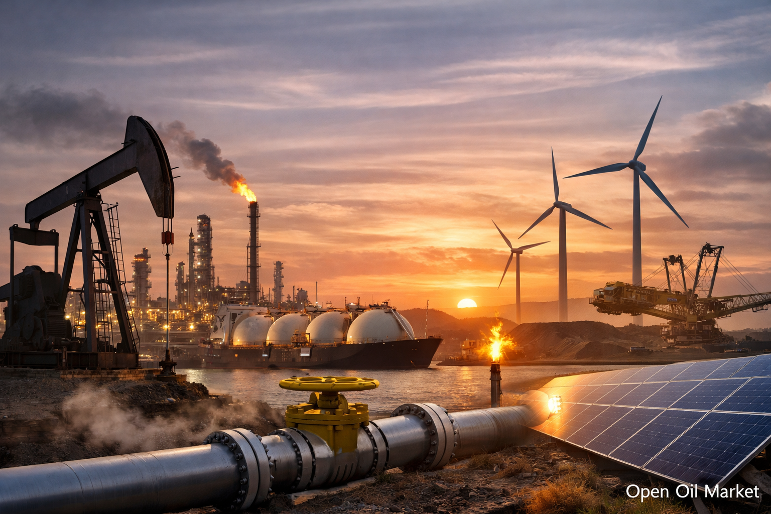 Novinky z oblasti ropy a plynu a energetika, pátek, 6. února 2026: ropa zlevňuje na pozadí nadcházejících jednání USA a Íránu