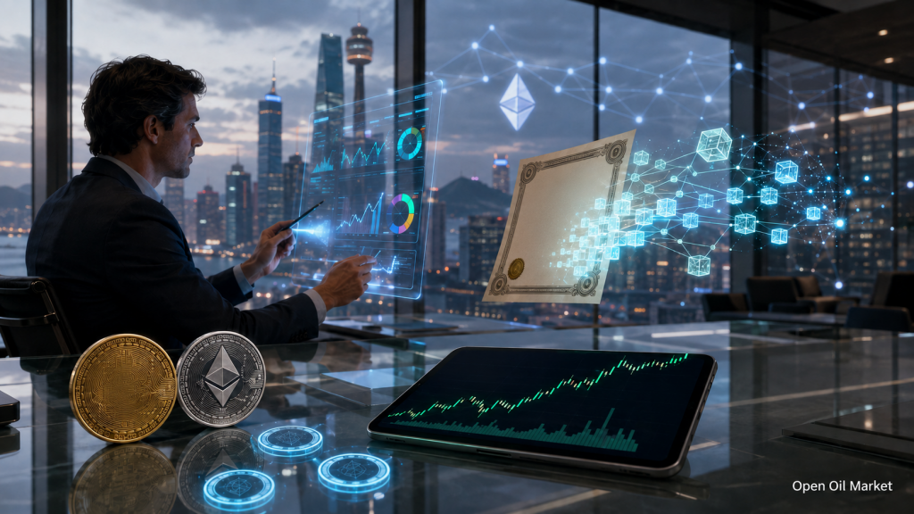 Novinky z kryptoměn, čtvrtek, 16. července 2026: Bitcoin udržuje zónu $65 000, ETF toky se vrací, a Wall Street urychluje tokenizaci aktiv
