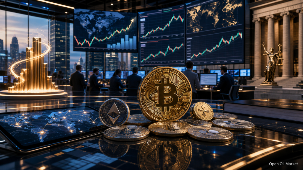 Kryptoměnový trh 5. května 2026: Bitcoin, Ethereum, top-10 kryptoměn a institucionální poptávka