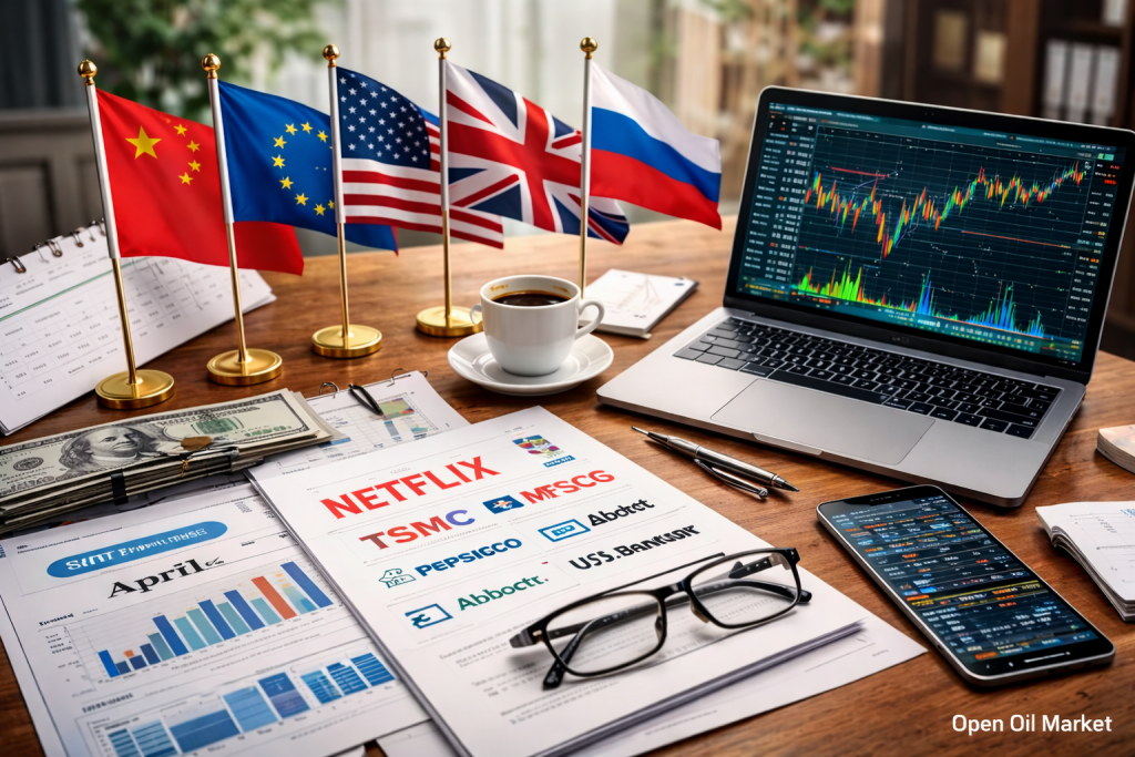 Ekonomické události a firemní zprávy – čtvrtek 16. dubna 2026: HDP Číny, CPI eurozóny a firemní vyhlášení