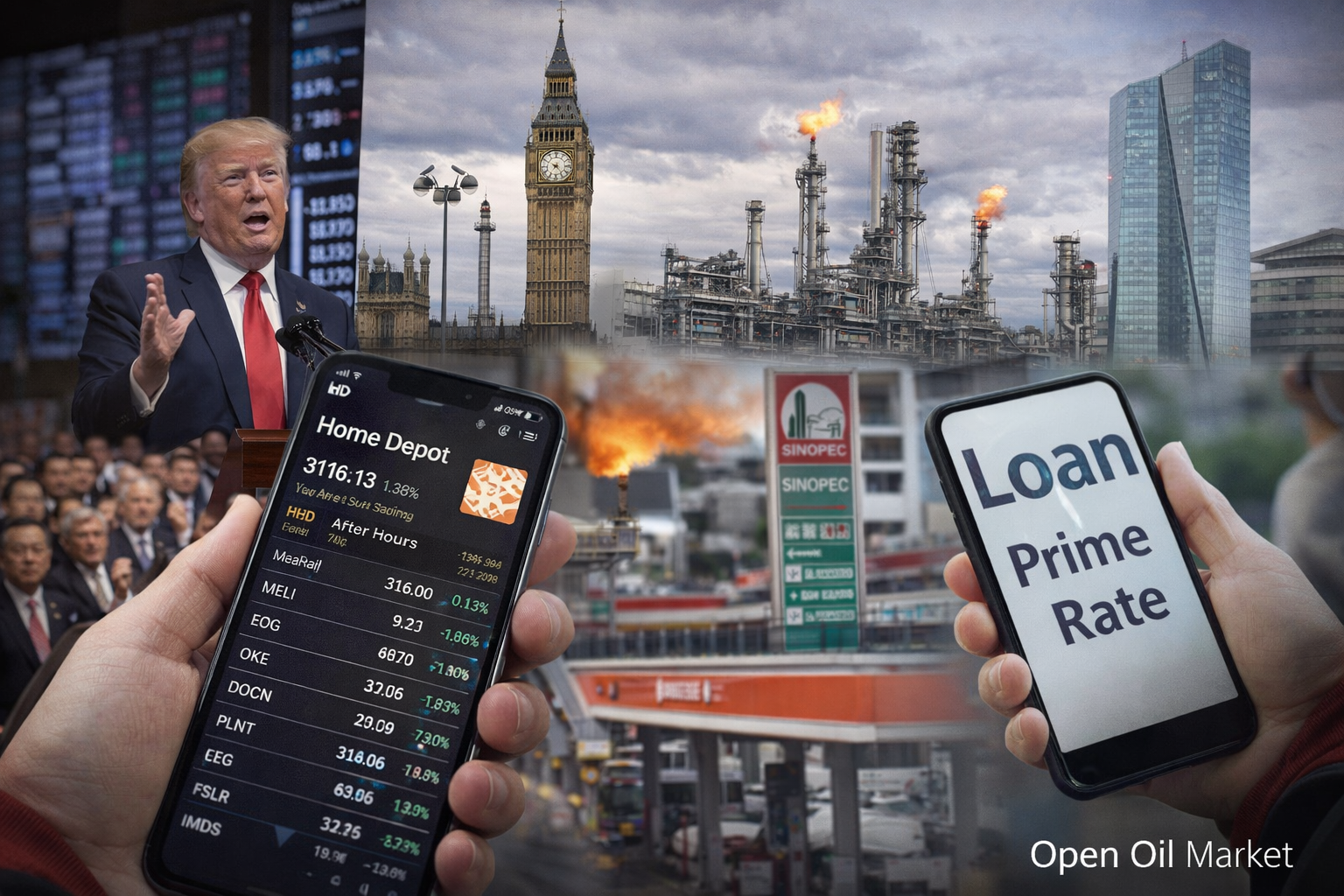 Ekonomické události a firemní zprávy: úterý, 24. února 2026 — dovozní nadbytek USA, sazba LPR v Číně a vrchol reportování v USA.