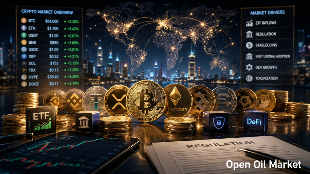 Kryptoměny 12. července 2026: Bitcoin, Ethereum, ETF, stablecoiny a regulace