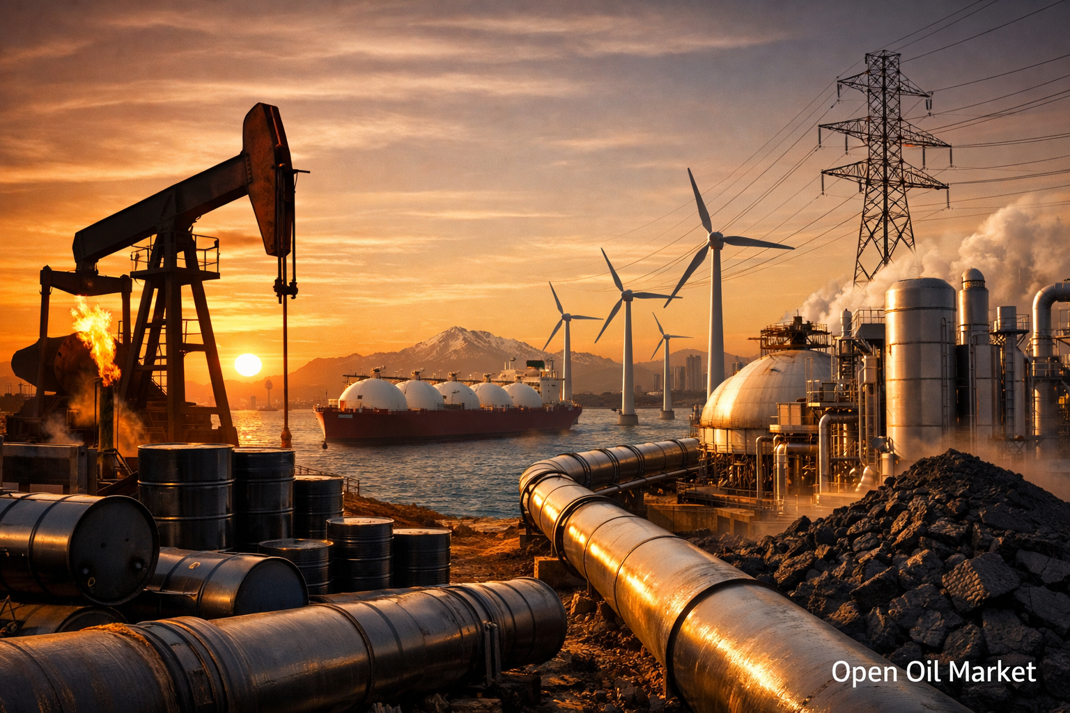 Světový trh s ropou a energií, ropa, plyn a energetická infrastruktura Středa, 17. prosince 2025