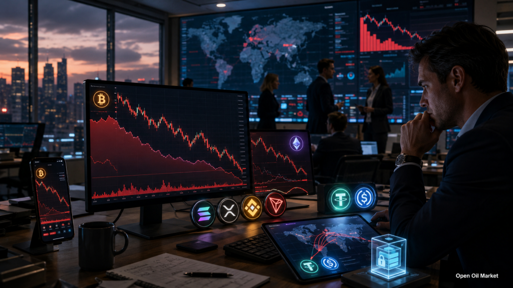 Novinky o kryptoměnách, pátek, 29. května 2026: Bitcoin pod tlakem, odtoky z ETF a nová kontrola odolnosti digitálních aktiv.