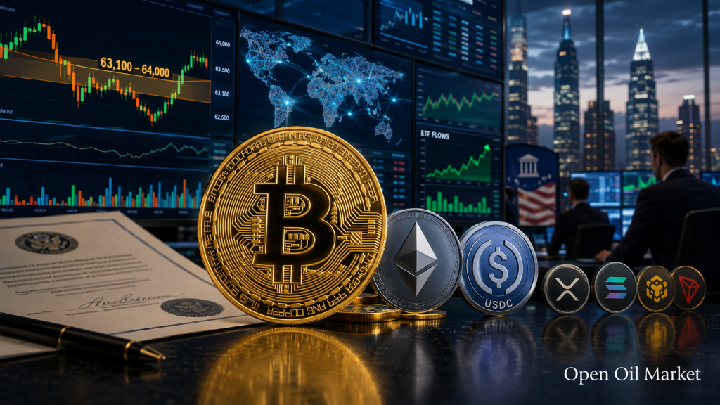Kryptoměnový trh 11. července 2026: Bitcoin, Ethereum, USDC a institucionální investice