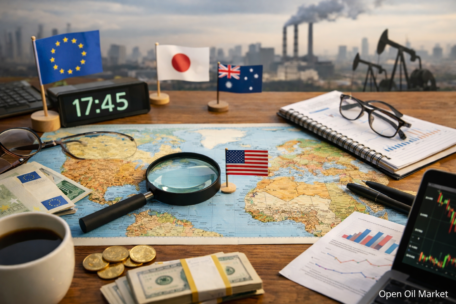 Ekonomické události a korporátní zprávy — pondělí, 2. března 2026: globální Manufacturing PMI, ISM USA a komentáře prezidenta ECB