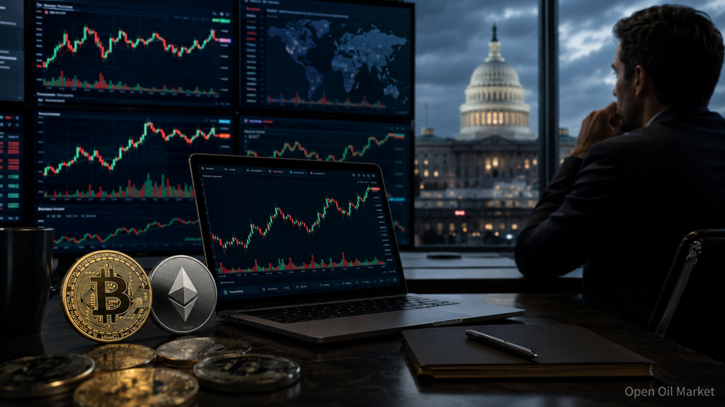 Novinky kryptoměn 15. května 2026: Bitcoin, Ethereum, ETF a regulace digitálních aktiv