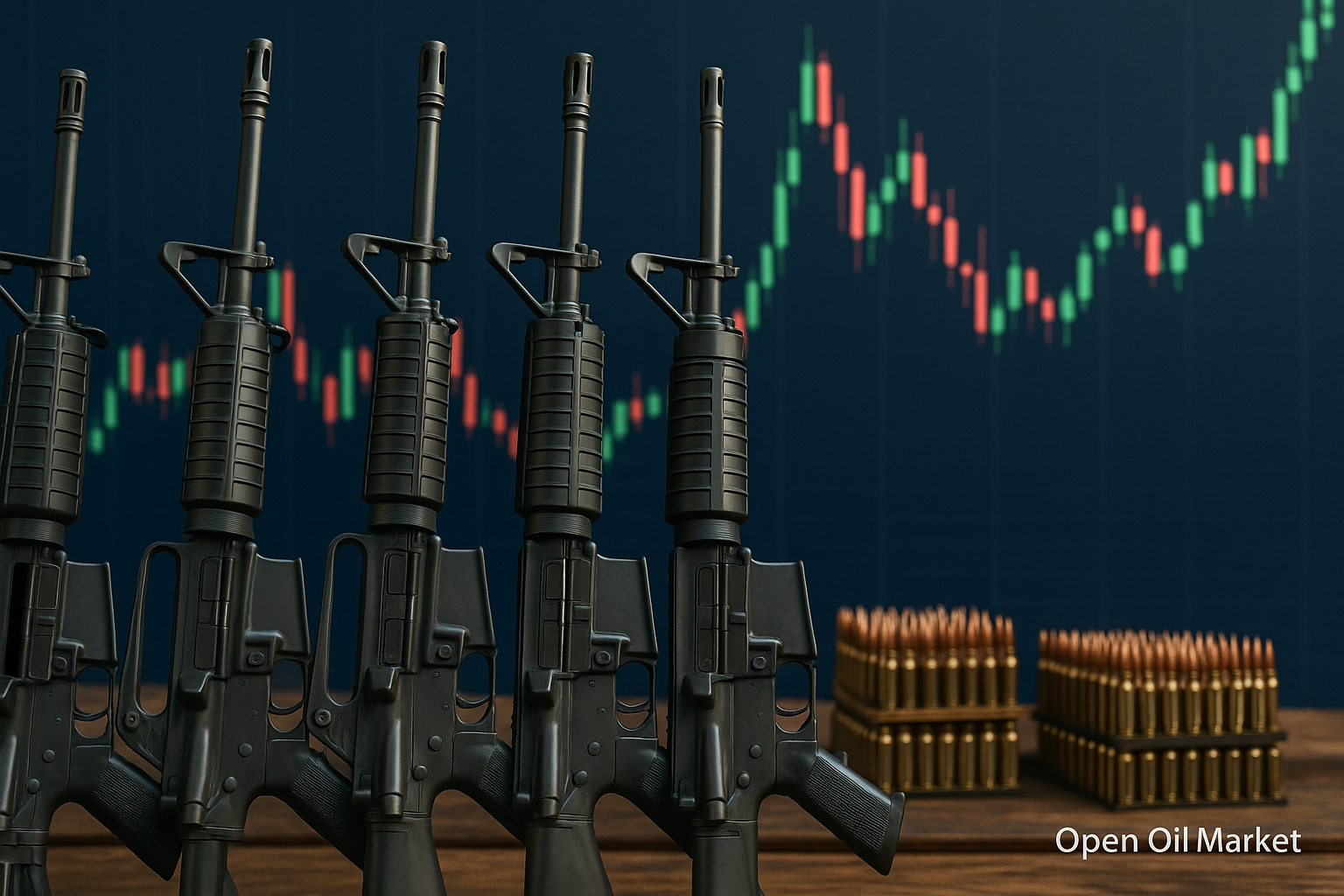 Světový zbrojní boom: příjmy výrobců zbraní bijí rekordy