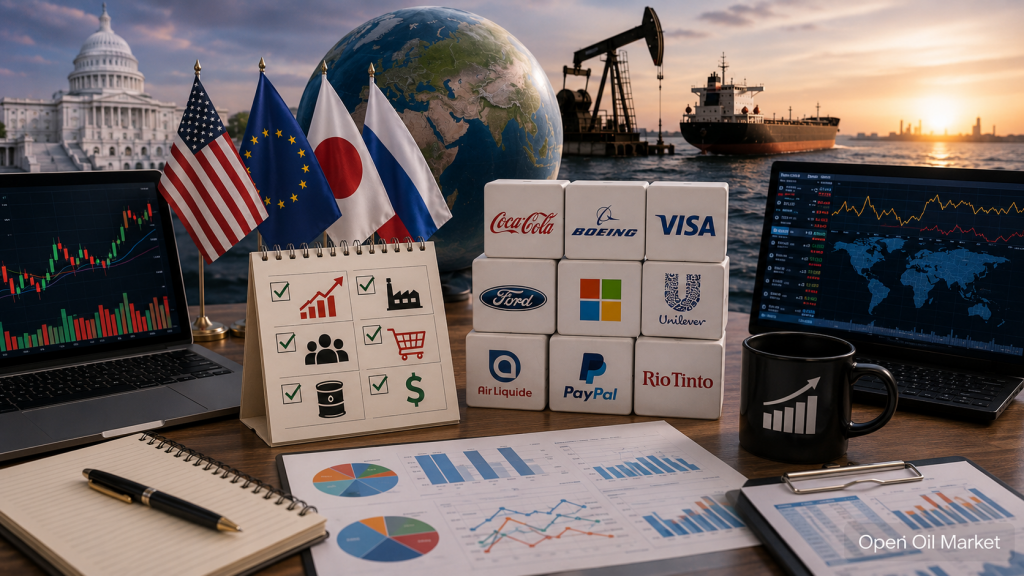Ekonomické události a firemní zprávy – úterý 28. července 2026: start zasedání Fedu, spotřebitelská důvěra USA, výsledky Coca-Cola, Boeing, Visa a Ford
