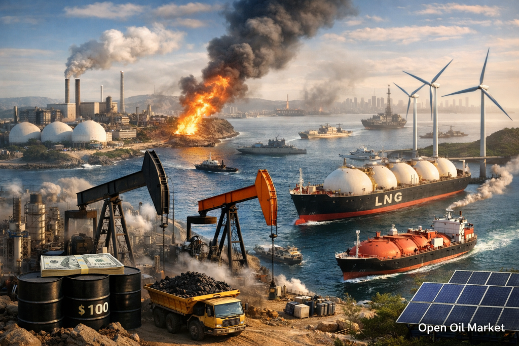 Novinky o ropě a energetice — úterý, 14. dubna 2026: Hormuzský faktor, drahá ropa a nový stresový test pro energetiku.