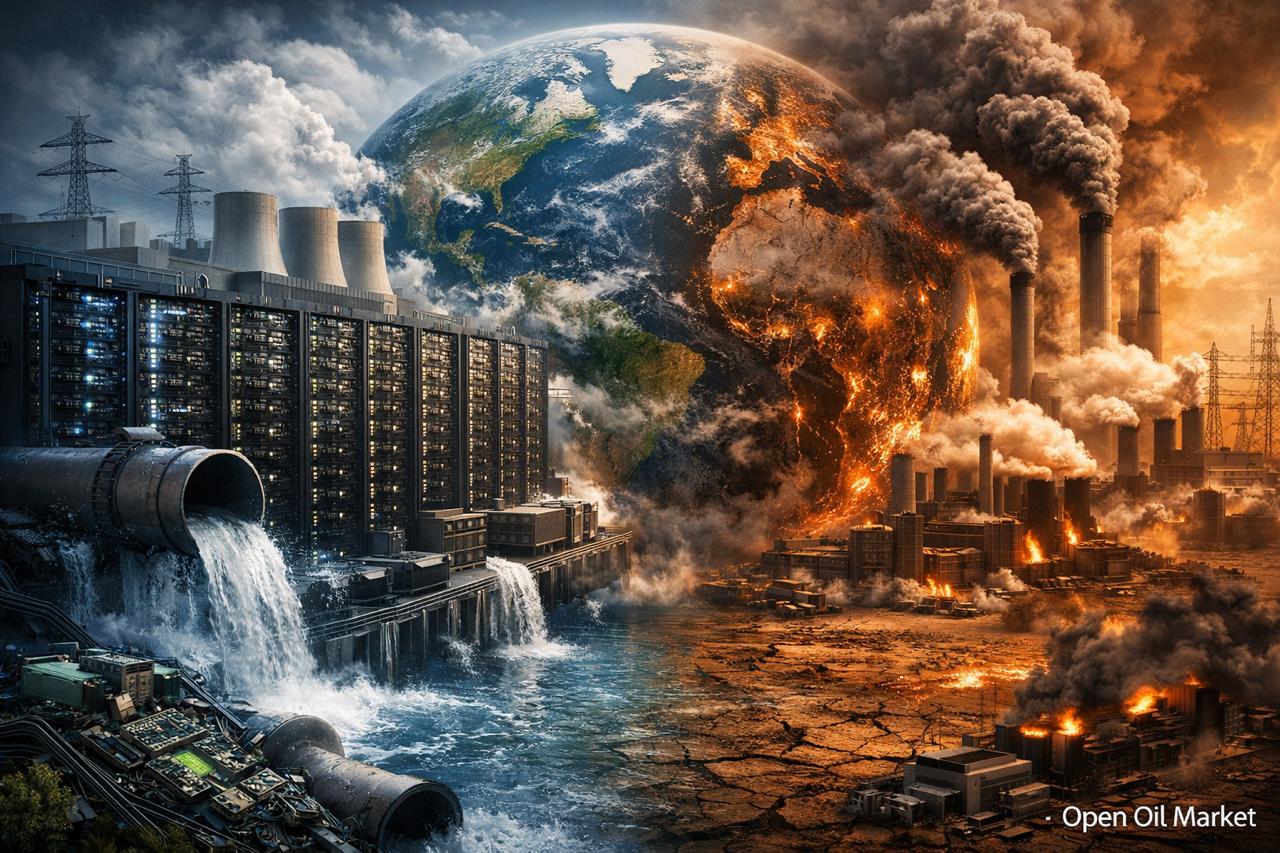 Ekologická cena IÍ: energetická náročnost neuronových sítí, voda a rizika pro investory