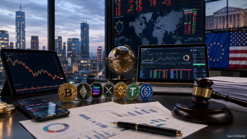 Novinky kryptoměn, čtvrtek 28. května 2026: bitcoin pod tlakem, stablecoiny v centru regulace a investoři čekají na nový impuls.