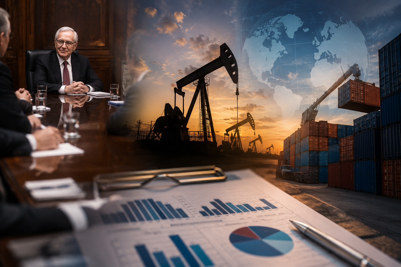 Ekonomické události a firemní zprávy: sobota 1. srpna 2026 — zpráva Berkshire Hathaway, jednání OPEC+ a obchodní statistiky Jižní Koreje