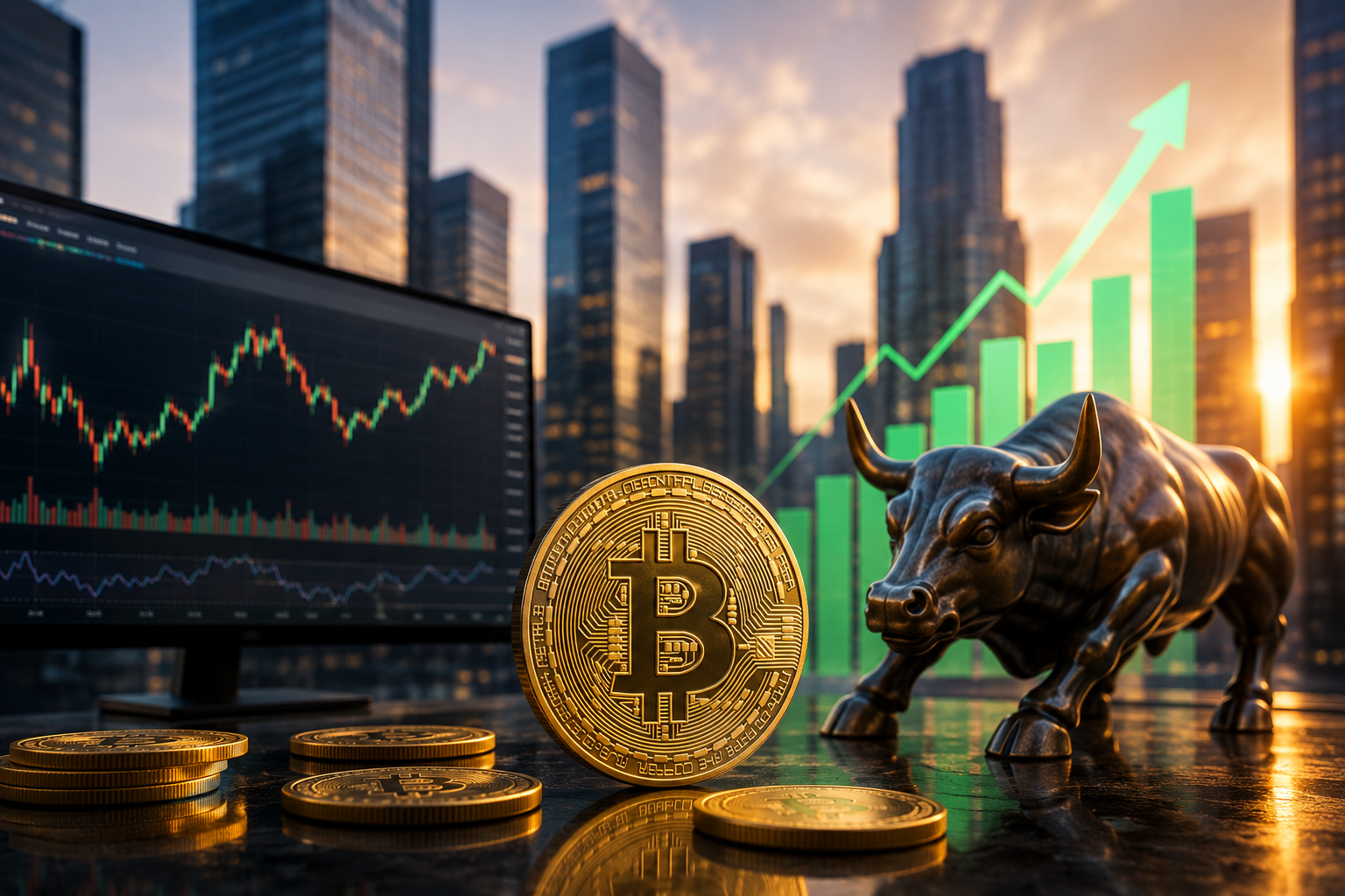 Novinky kryptoměn: sobota, 1. srpna 2026 – trh zakončuje nejlepší měsíc za rok, bitcoin se konsoliduje u 64 000 USD po pauze FRS