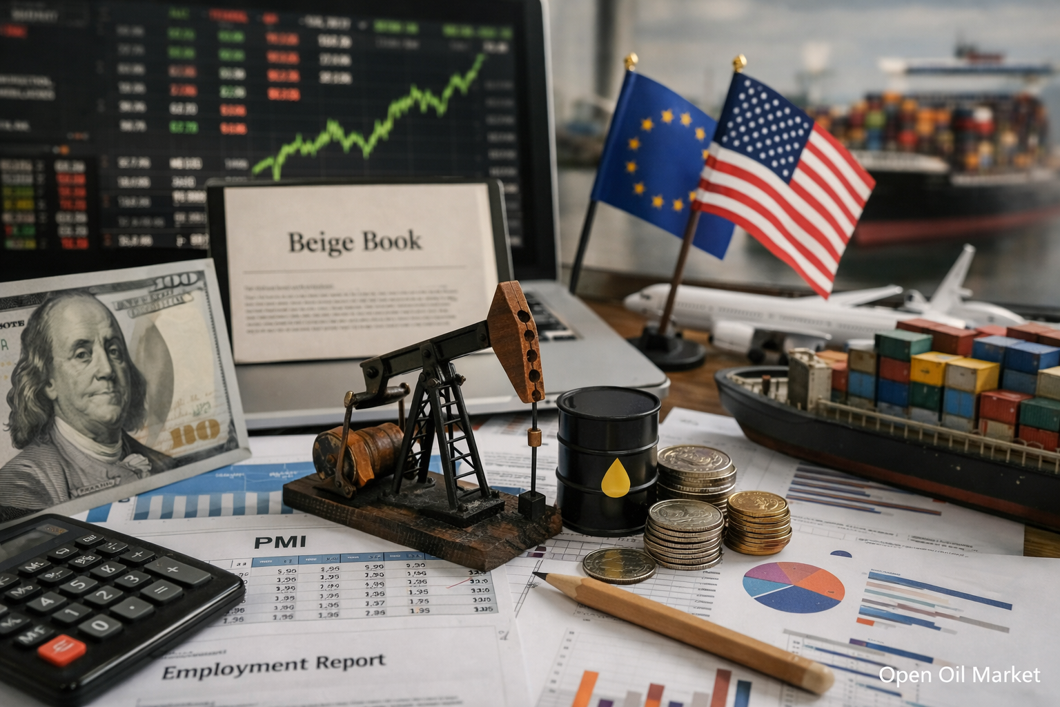 Ekonomické události a firemní zprávy týdne 2–6 března 2026: PMI, inflace eurozóny, ADP a Nonfarm Payrolls