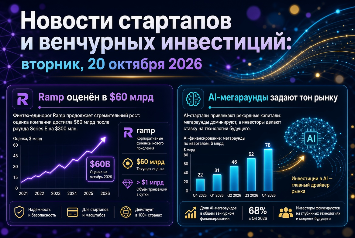 Novinky ve startupu a venture kapitálu k 21. říjnu 2026: OpenAI urychluje kolo na 30 miliard dolarů při ocenění 1,4 bilionu dolarů, AI infrastruktura přitahuje megakola, trh IPO se připravuje na hlavní umístění roku.