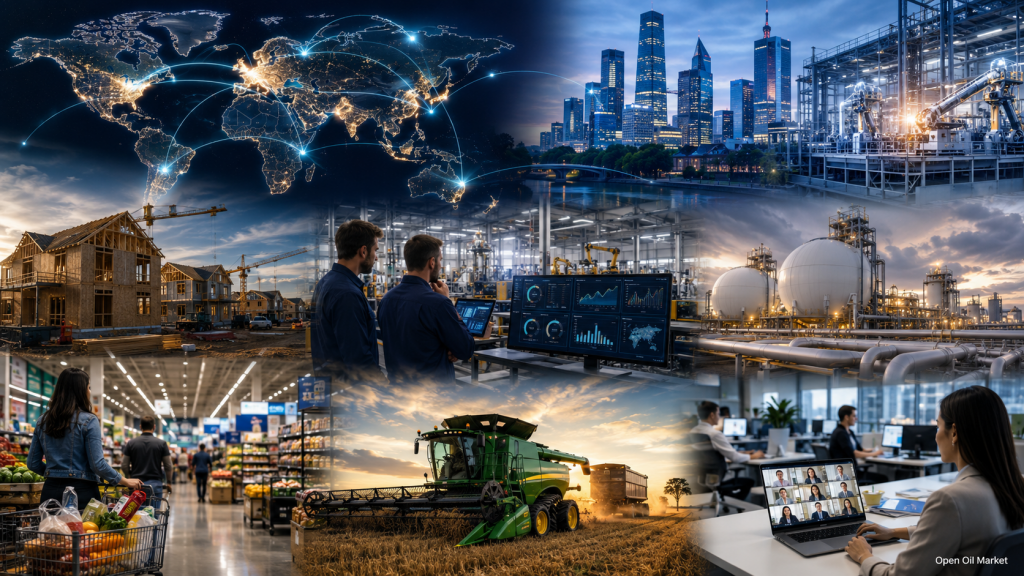Ekonomické události čtvrtka 21. května 2026: globální PMI, trh práce USA, bydlení, plyn EIA a zprávy Walmart, Deere, Workday a Zoom.