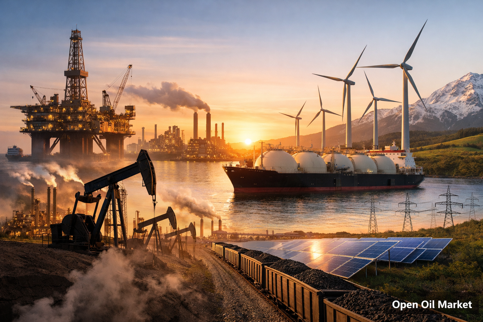 Novinky v ropném a energetickém sektoru — neděle, 11. ledna 2026: sankční tlak a stabilita trhů