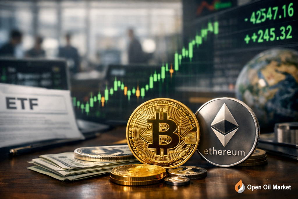 Analýza kryptoměn 19. dubna 2026 — dynamika bitcoinu a institucionální poptávka